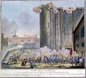 Taking of the Bastille Source: mfr 88. 117